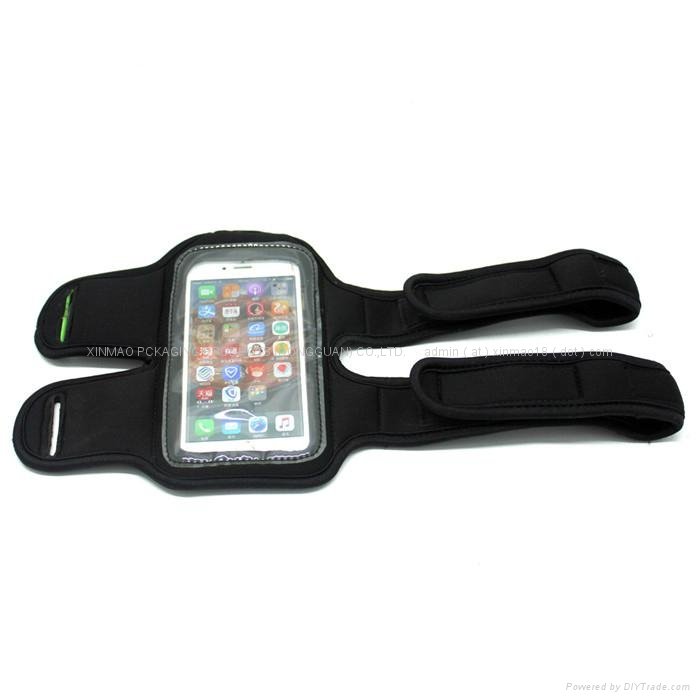 Running exercise cell belt neoprene adjustable armband universal phone 2