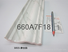 PVC imitation marble decorative line factory direct dingjiaoxian 1015