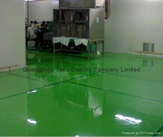 TPU-2018 Waterborne epoxy flat coating  4