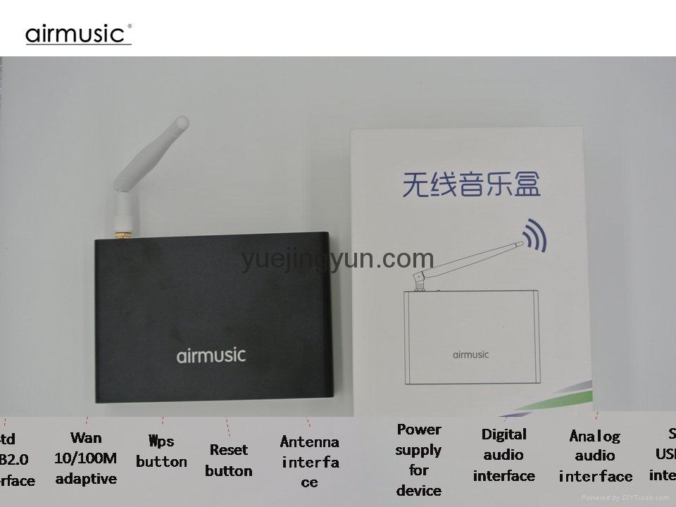 Wifi audio receiver/player Airmusic(P2) 3