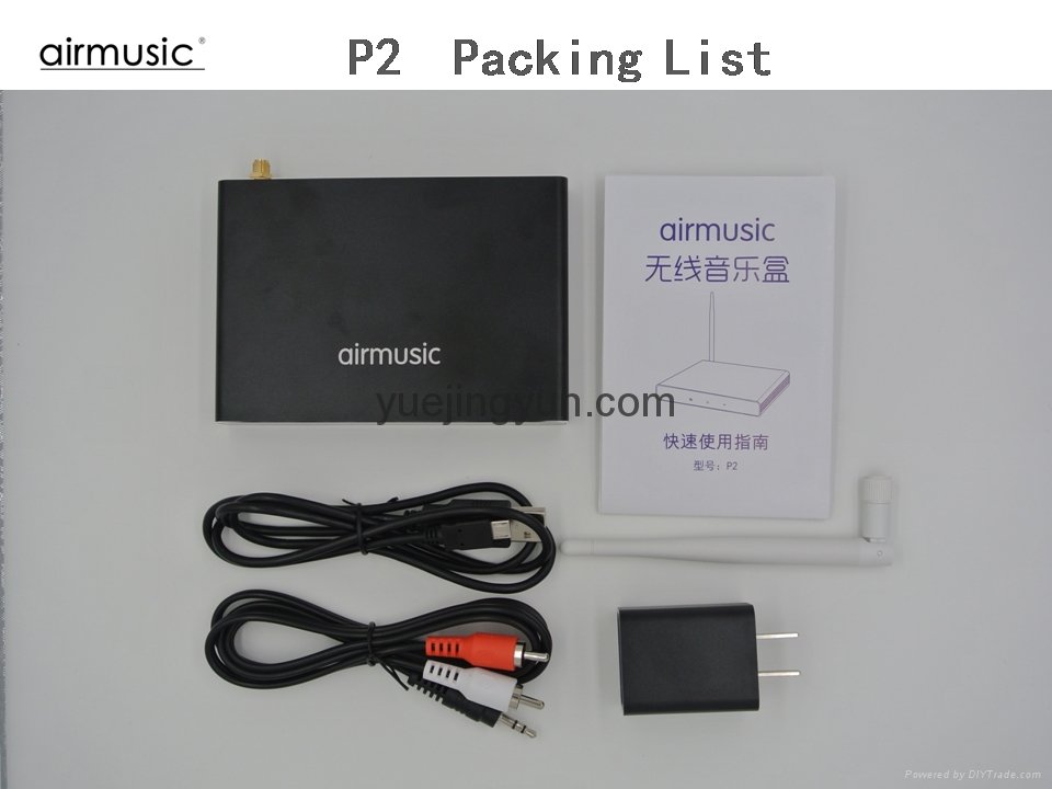 Wifi audio receiver/player Airmusic(P2) 4