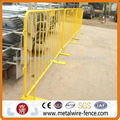 COLORFUL PVC coated concert crowd control barriers with ISO and BV