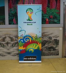 Roll up banner roll up screen