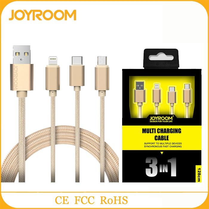 JOYROOM 3.2A 3 in 1 quick usb data cable 4