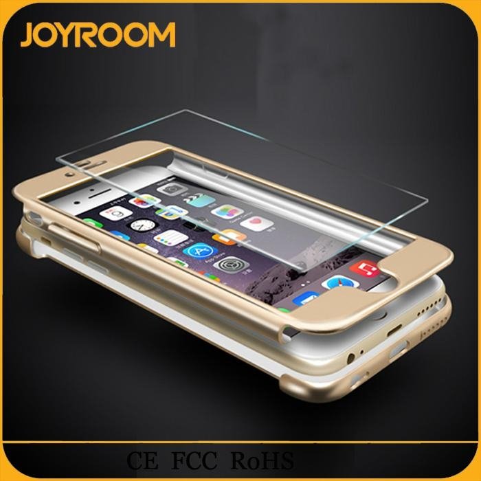 JOYROOM 3 in 1 PC case for iphone 6 with glass 5