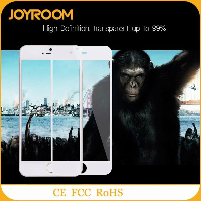 JOYROOM 0.1mm full cover tempered glass screen protector for iphone 6 5
