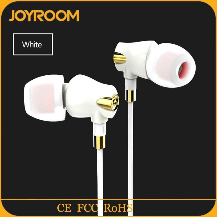 JOYROOM 2016 wholesale outdoor high quality handsfree wired stereo earphones