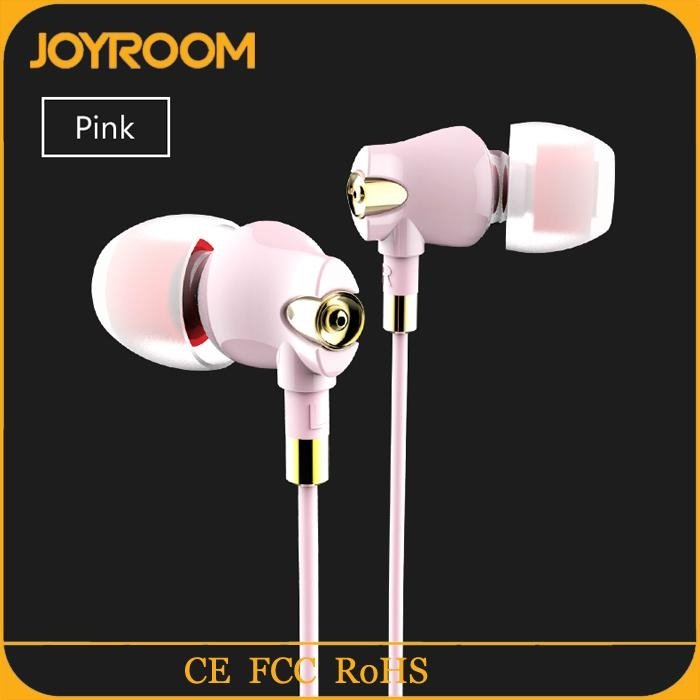 JOYROOM 2016 wholesale outdoor high quality handsfree wired stereo earphones 3