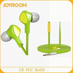 JOYROOM High-end warranty promise hi-fi in-ear earphone,stereo earphone headset