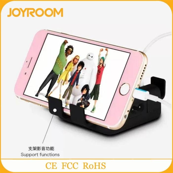JOYROOM 4 USB port travel adaptor mobile phone travel usb charger 5