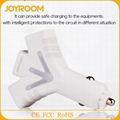 JOYROOM portable 3 usb dual car charger 2