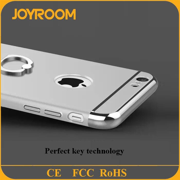 JOYROOM 3 in 1 hard pc case for iphone 6s/6s plus with ring 2
