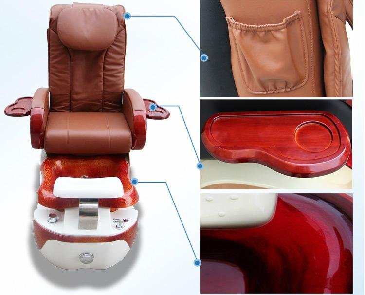 Whirlpool salon foot spa massage shiatsu pedicure chair 2