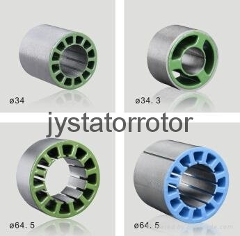  Customized Brushless DC motor stator and rotor core with laminated silicon stee 2