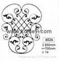 Forged Iron Groupware Rosettes 4