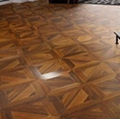 V groove 12mm Wood Grain Textured Laminate Flooring 4