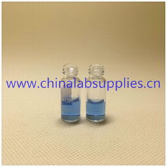 2ml clear autosampler vials screw thread for gc lc