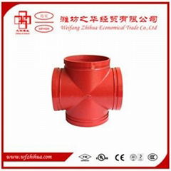 FM UL approval ductile iron grooved pipe