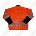 cotton reflective material workwear suit