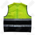 Hi vis reflective workwear vest  4