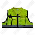 Hi vis reflective workwear vest  3