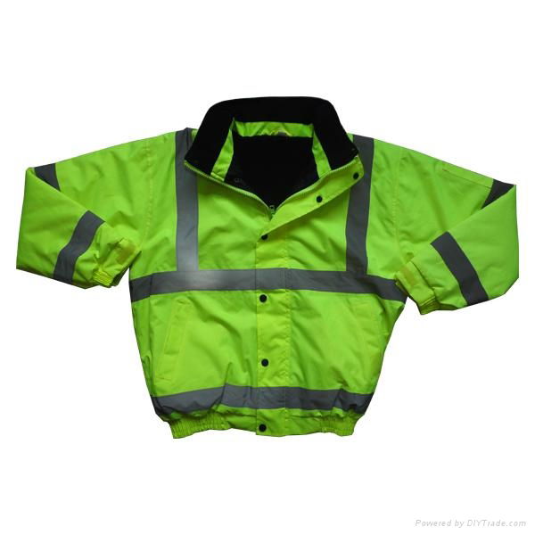 100% Polyester parka winter work jackets 