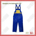 Twill fabric working Dungarees bib pants