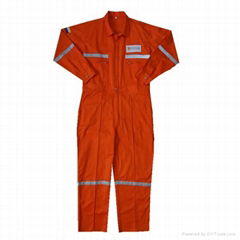 flame retardant reflective tape workwear coverall