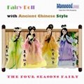 Ancient Chinese Doll Four Seasons Fairy Dolls Classic Oriental Doll Four Styles