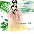 Ancient Chinese Doll Four Seasons Fairy Dolls Classic Oriental Doll Four Styles 4