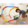 Wacky Train with Curvy Track Tumble Train with Lights Music Vehicle Toys for Chi 4