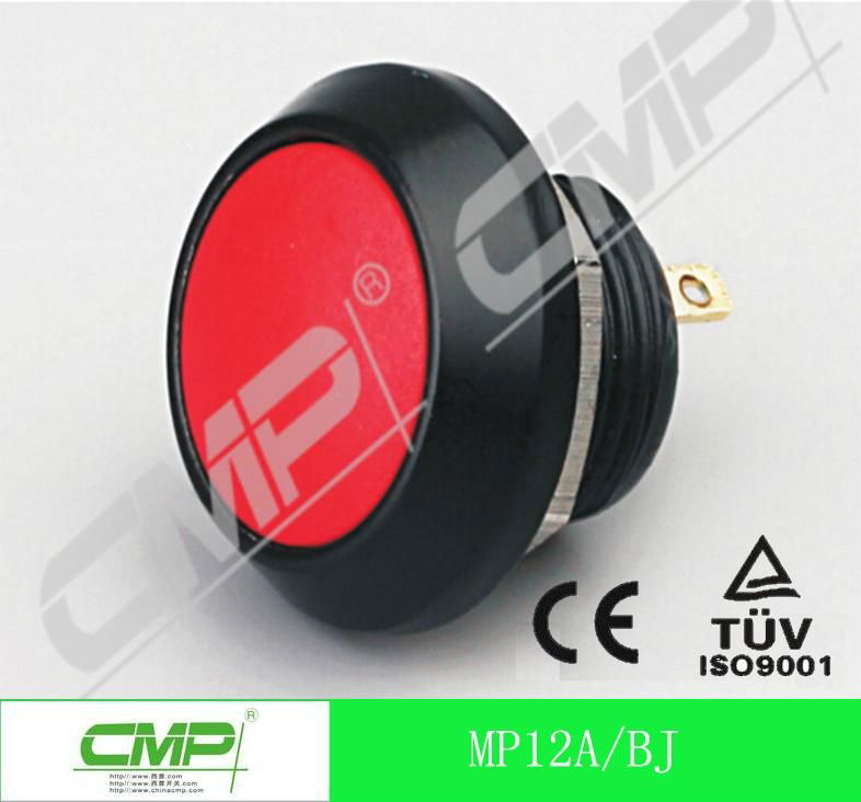 12mm Waterproof Metal Push Button Switch with Momentary on Manufacture China 3