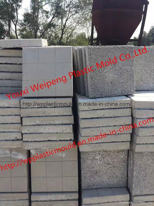 insulation Brick Floor Tiles Plastic Molds (GRZ) 4