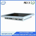  White Color All In One Computer With 15'' LCD Panel OEM Fanless Touch Screen PC 1
