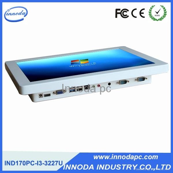 17 Inch LCD 4-wires Touch Computer All-In-One PC With Windows 8 OS 2