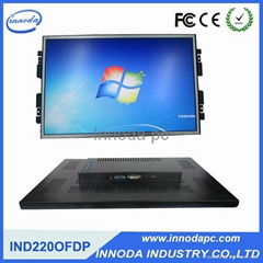 22inch DP Monitor Open Frame Embedded Monitor with HDMI DVI VGA