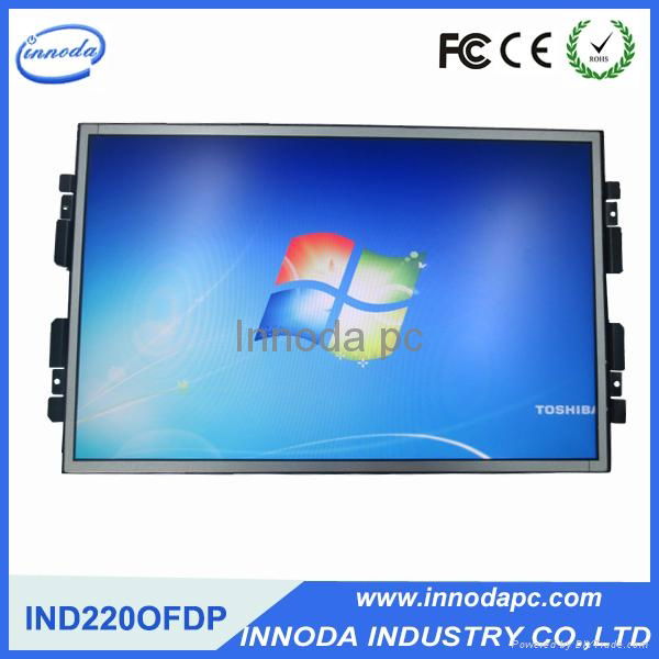 22inch DP Monitor Open Frame Embedded Monitor with HDMI DVI VGA 2