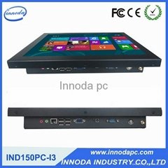 15'' Touchscreen All-In-One Pc Industrial Computer With I3 Processor 500G HDD