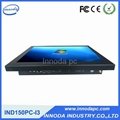 15'' Touchscreen All-In-One Pc Industrial Computer With I3 Processor 500G HDD 4