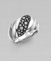 David Yurman Diamond Black ened Sterling