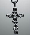 David Yurman Black Confetti Cross Pendant 1