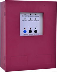 2 Zones fire alarm control panel HS-CK1002 with great pricing