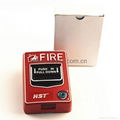 Conventional 2 wire DC 24V Manual Call Poin tfire alarm pull station HS-SB116