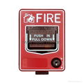 Conventional 2 wire DC 24V Manual Call Poin tfire alarm pull station HS-SB116 2