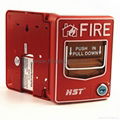 Conventional 2 wire DC 24V Manual Call Poin tfire alarm pull station HS-SB116 4