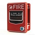 Conventional 2 wire DC 24V Manual Call Poin tfire alarm pull station HS-SB116 5