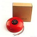 6" 2 wire 24V fire alarm bell HS-JL188-6 electric bell 1
