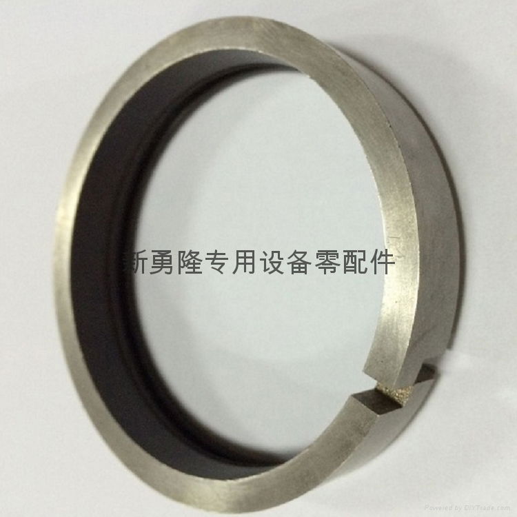 SKD61 piston ring for hot chamber die casting machine 4