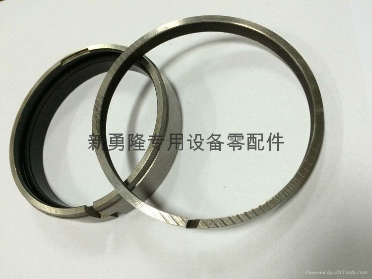 SKD61 piston ring for hot chamber die casting machine 5