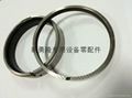SKD61 piston ring for hot chamber die casting machine 5